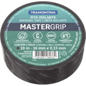 Fita Isolante Classe C 0,13x19 Mm Tramontina Preta 10 M Tramontina