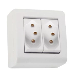Conjunto Caixa 2 Tomadas 2p + T250v/ 10a - Tramontina